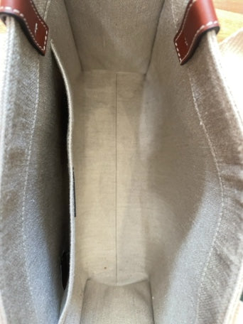 Natural/Linen Chloe Tote Woody Canvas Tote- Medium, Medium