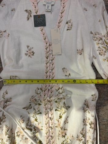 Floral  Calypso Dress NWT\. Linen, s