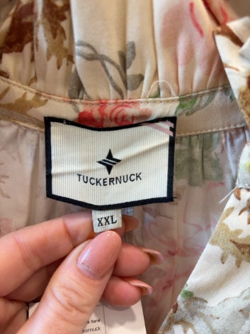 Cream/pink floral  Tuckernuck Dress , XXL