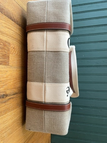 Natural/Linen Chloe Tote Woody Canvas Tote- Medium, Medium