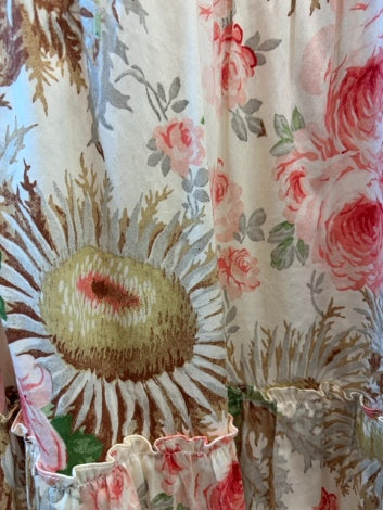 Cream/pink floral  Tuckernuck Dress , XXL