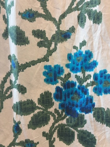 Cream/Blue floral  Tuckernuck  Dress Lachlan Dress MSRP $348 , L
